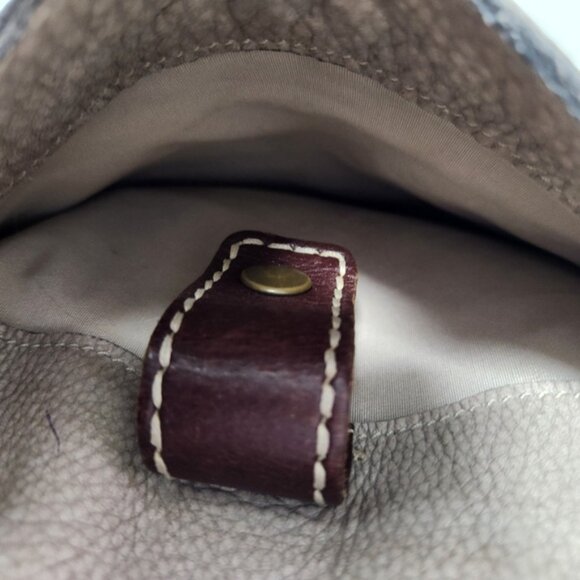 Stylish Roots Crossbody Bag with Brown Strap - Picture 11 of 13